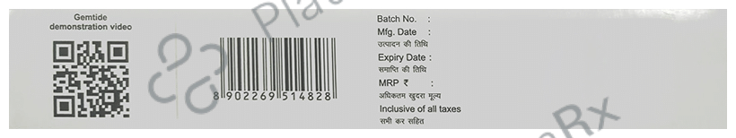 Gemtide 600mcg Injection 1s