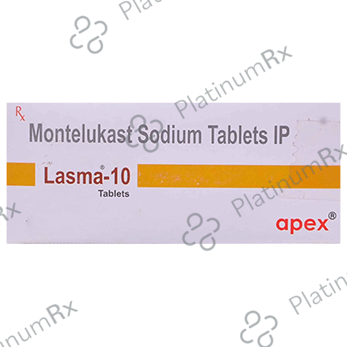 Lasma 10mg Tablet 10s