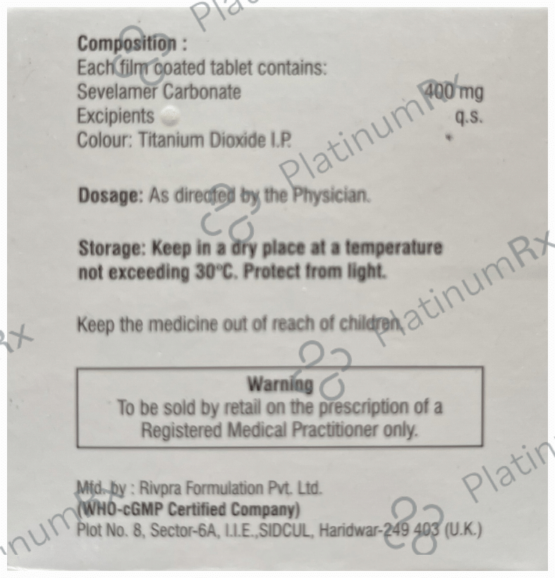 Sevanef 400 Tablet