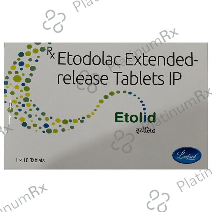 Etolid 600mg Tablet ER 10s