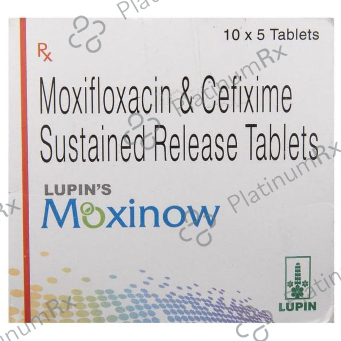 Moxinow 400/400mg Tablet SR 5s