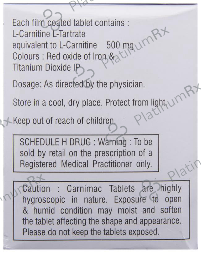 Carnimac Tablet