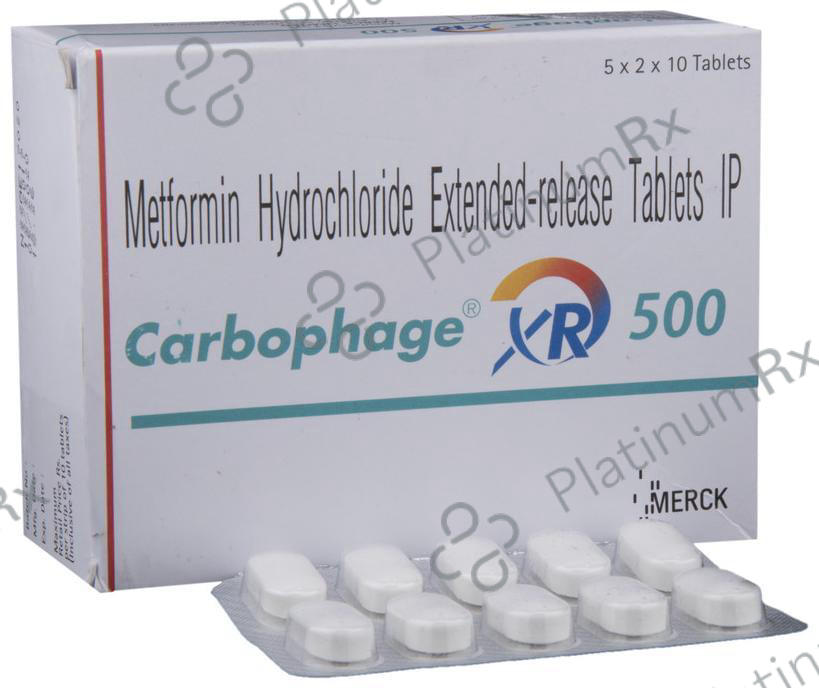 Carbophage XR 500mg Tablet ER 10s