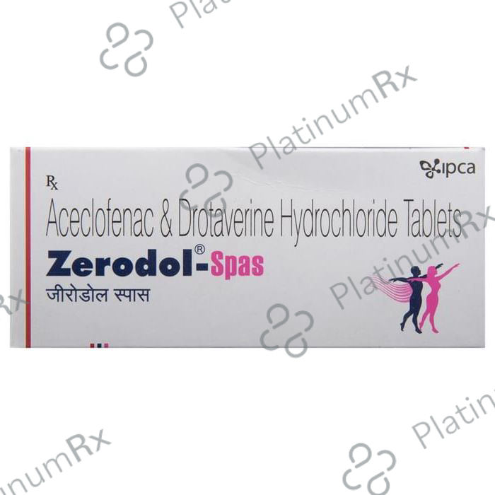 Zerodol Spas 100/80mg Tablet 10s