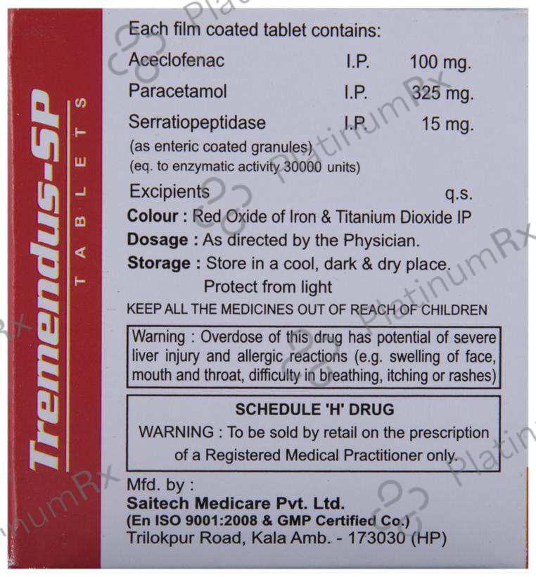 Tremendus-SP Tablet