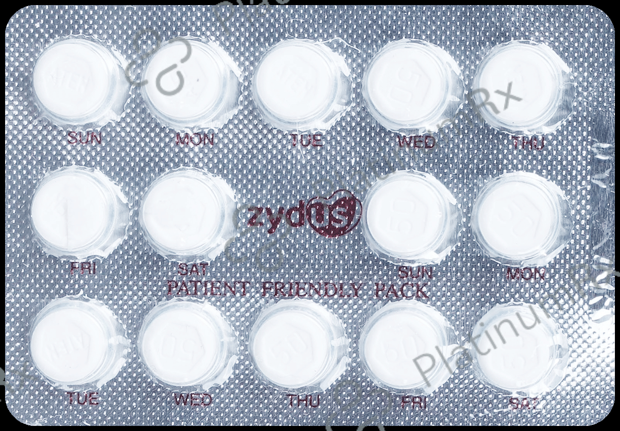 Aten 50mg Tablet 14s