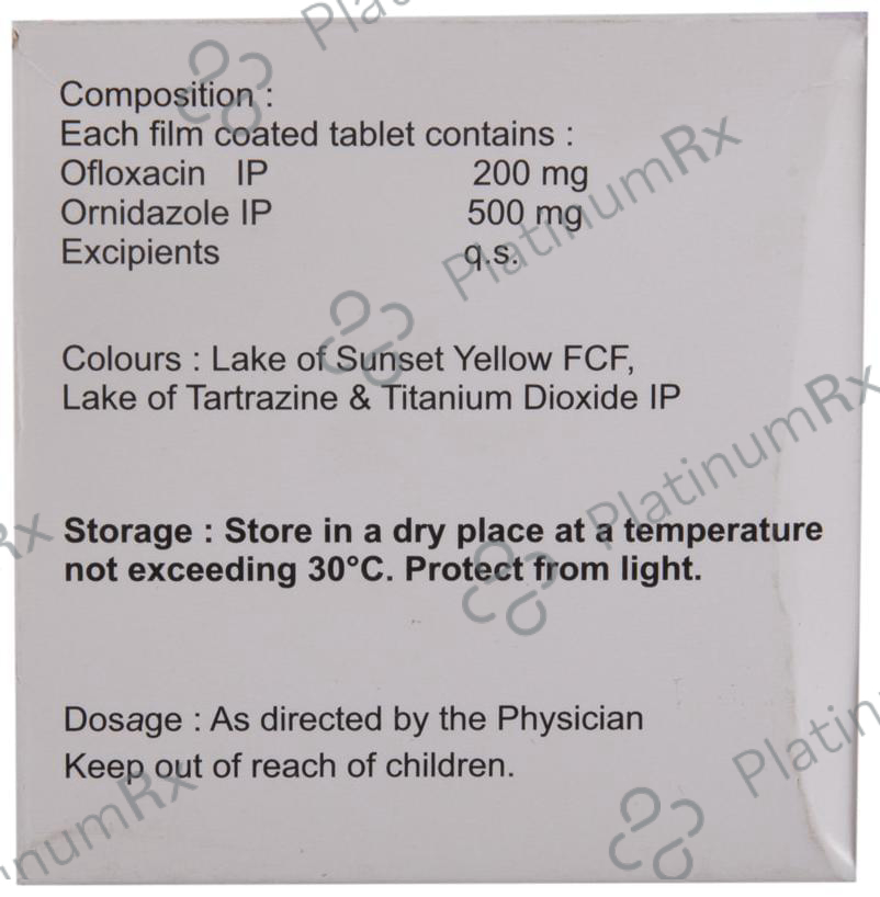 Zenflox OZ 200/500mg Tablet 10s