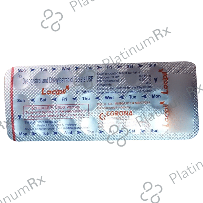 Locipil 0.15/0.02mg Tablet 21s