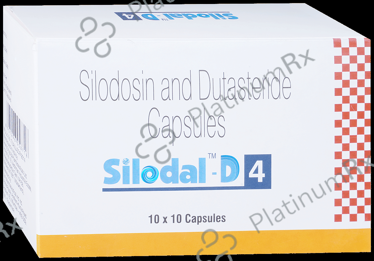Silodal D 4/0.5mg Capsule 10s