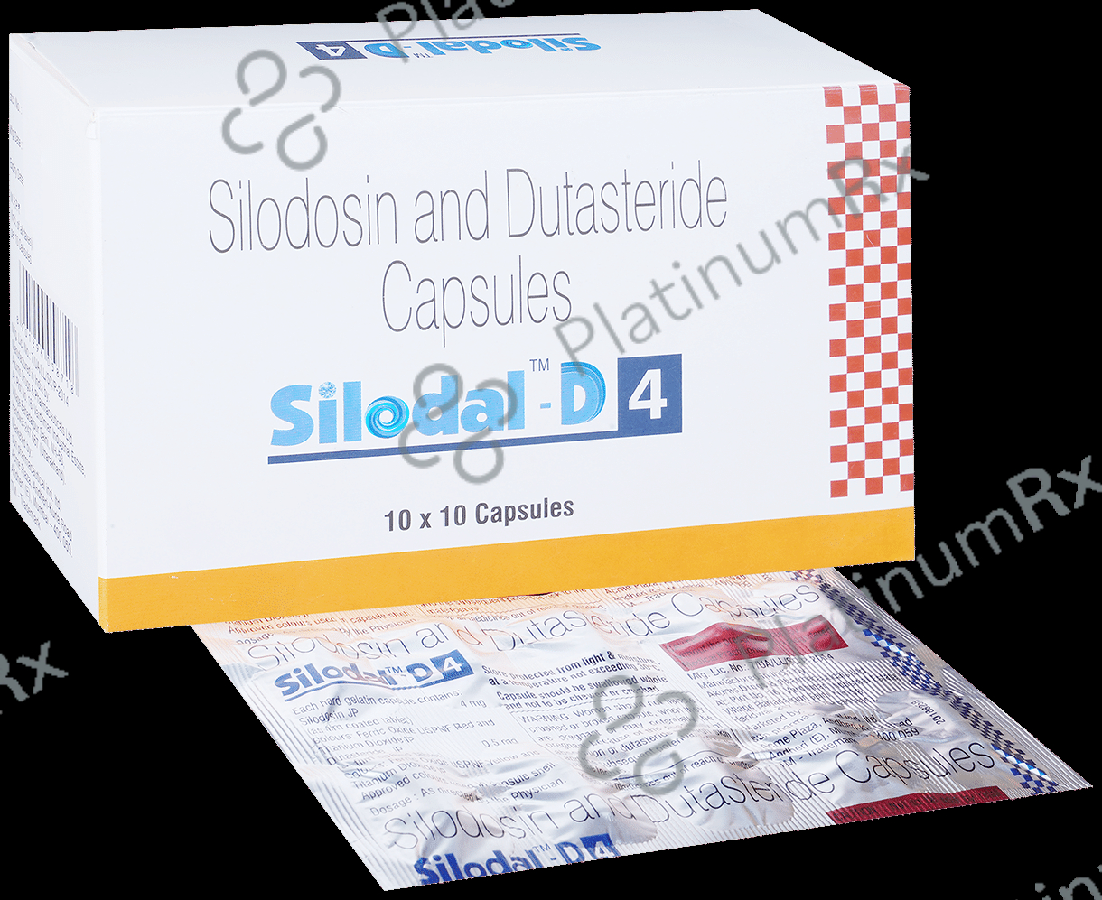 Silodal D 4/0.5mg Capsule 10s