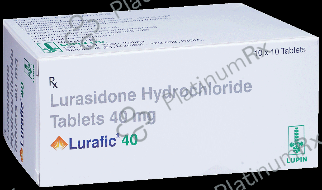 Lurafic 40mg Tablet 10s