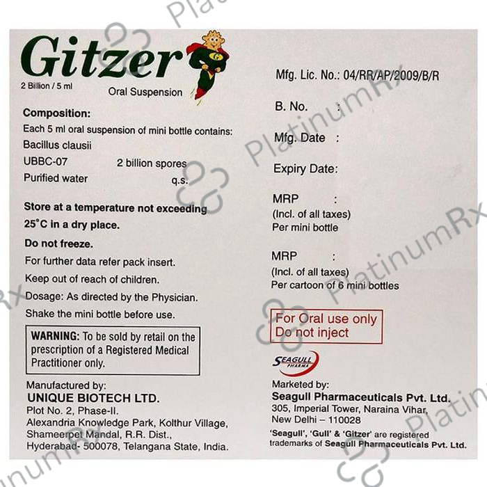 Gitzer Oral Suspension