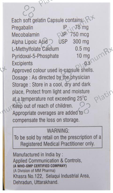 Fine Nerve Soft Gelatin Capsule