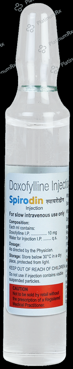 Spirodin 10mg Injection 10ml