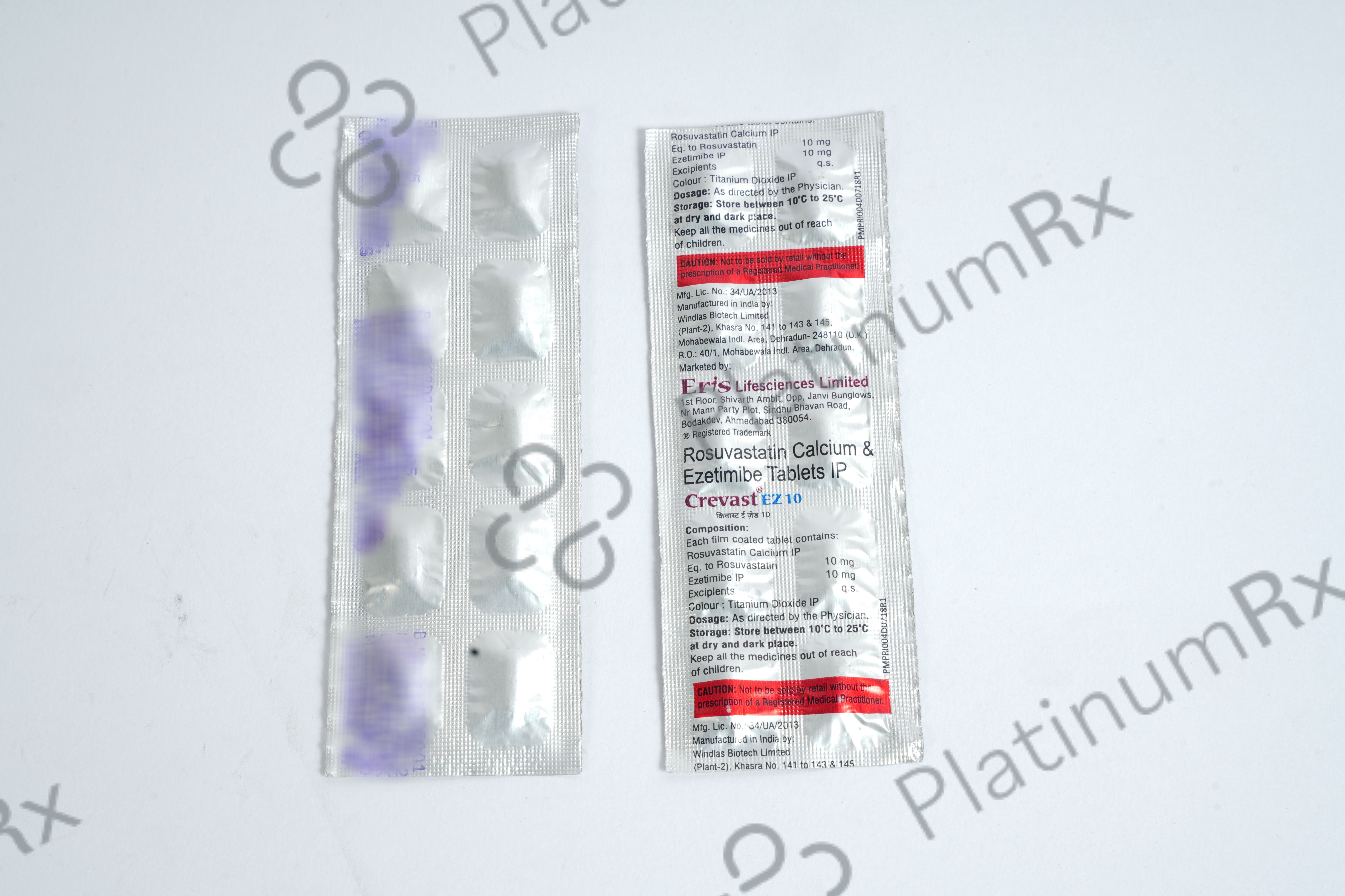 Crevast EZ 10/40mg Tablet 10s