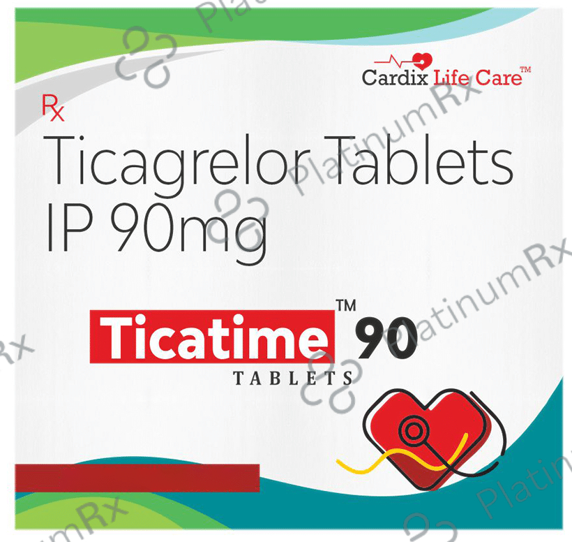 Ticatime 90mg Tablet