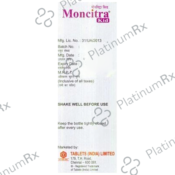 Moncitra Kid Oral Suspension