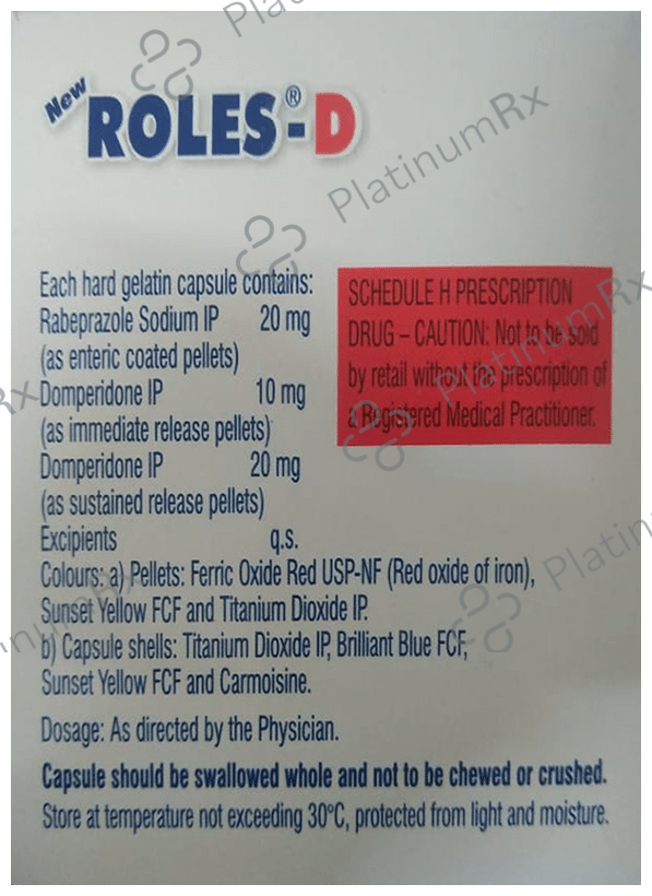 New Roles D Capsule SR 10s
