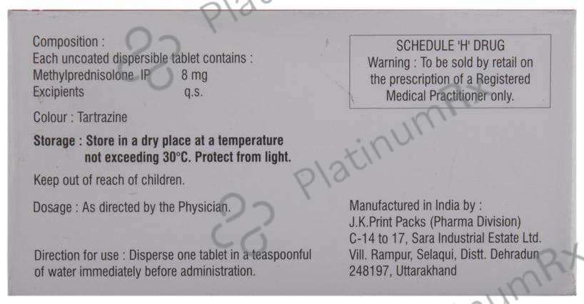 Nucort M 8mg Tablet DT 10s