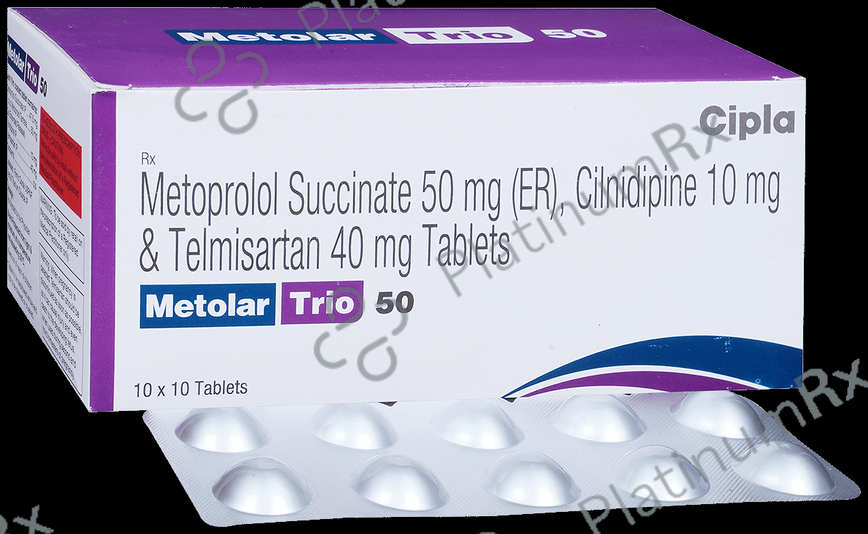 Metolar Trio 50 10/50/40mg Tablet ER 10s