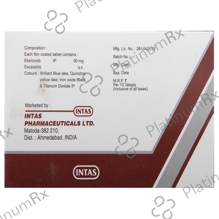 Intacoxia 90mg Tablet 10s