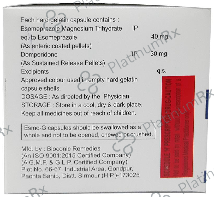 Esmo-G Capsule SR