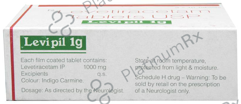 Levipil 1000mg Tablet 10s