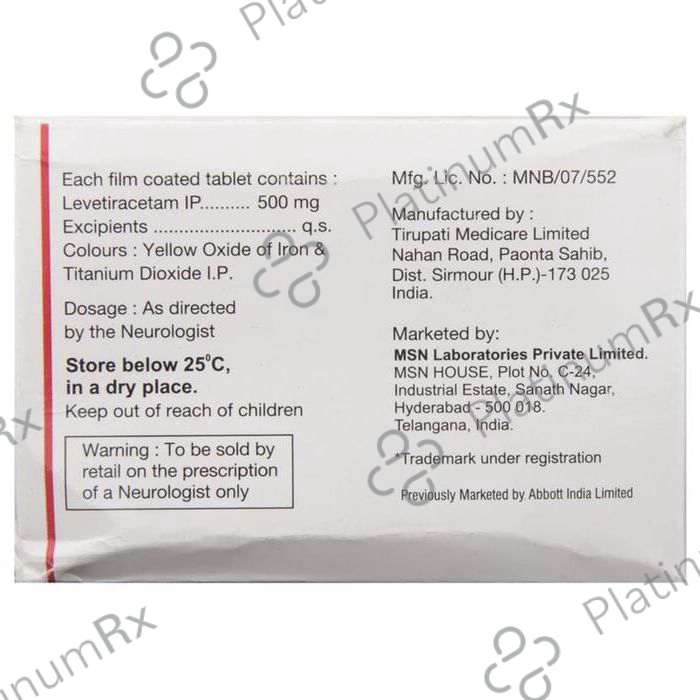 Levilex 500mg Tablet 10s