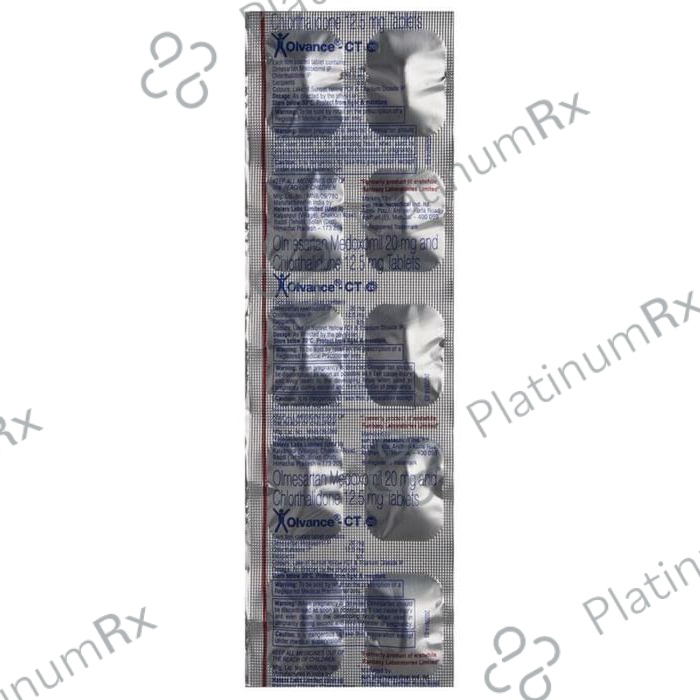 Olvance CT 12.5/20mg Tablet 10s