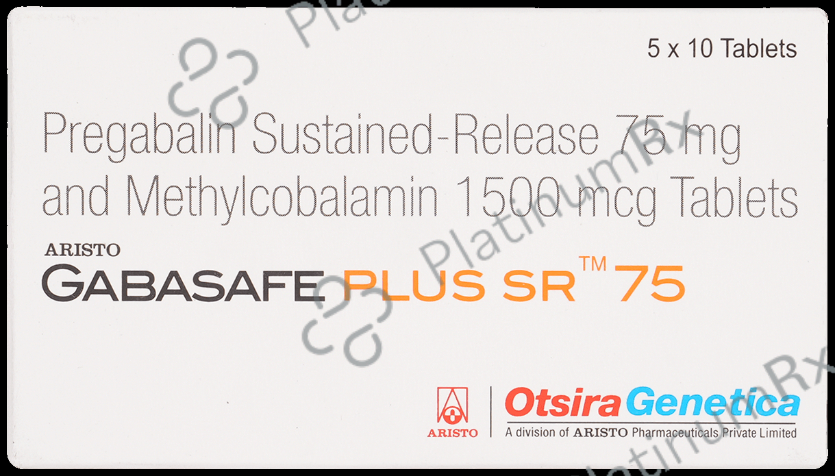 Gabasafe Plus SR 75 Tablet