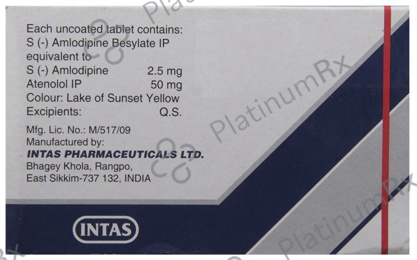 Espin AT 2.5/50mg Tablet 10s