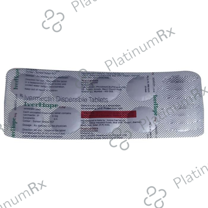 Iverhope 6mg Tablet DT