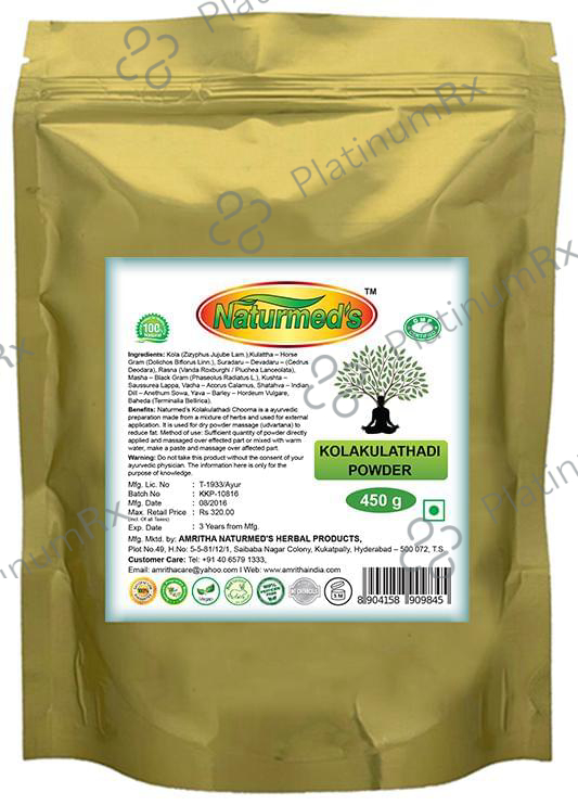 Naturmed's Kolkulathadi Powder 450 gm