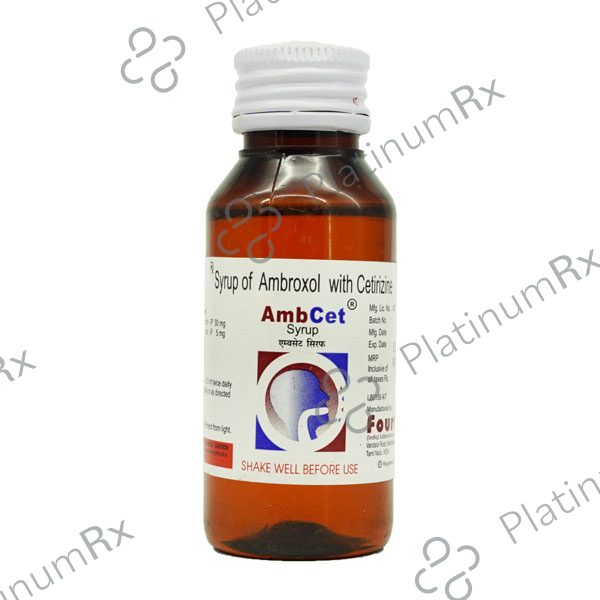 Ambcet 30/5mg Syrup 60ml