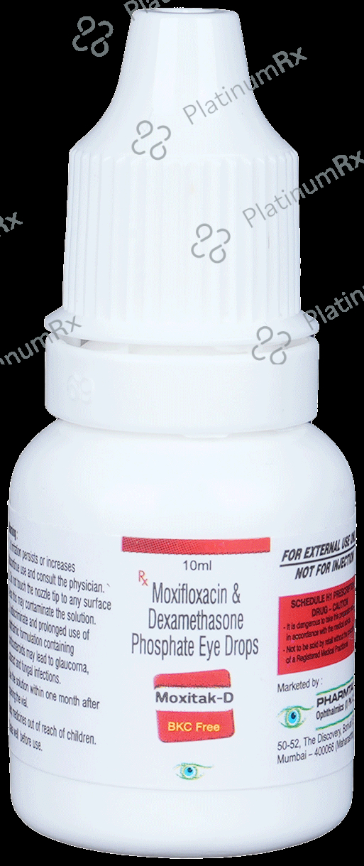 Moxitak D Eye Drop