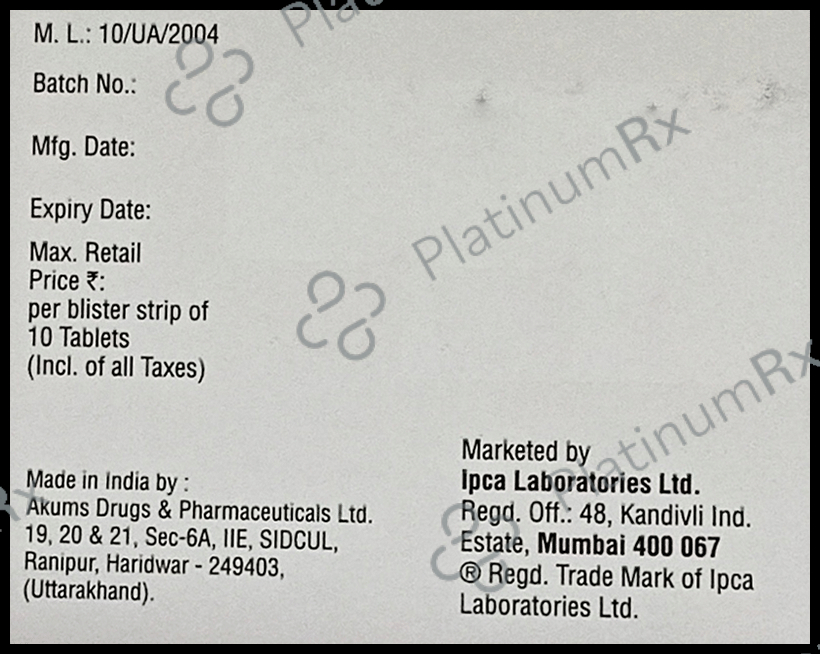 Zerodol TH Max 100/325/8mg Tablet 10s