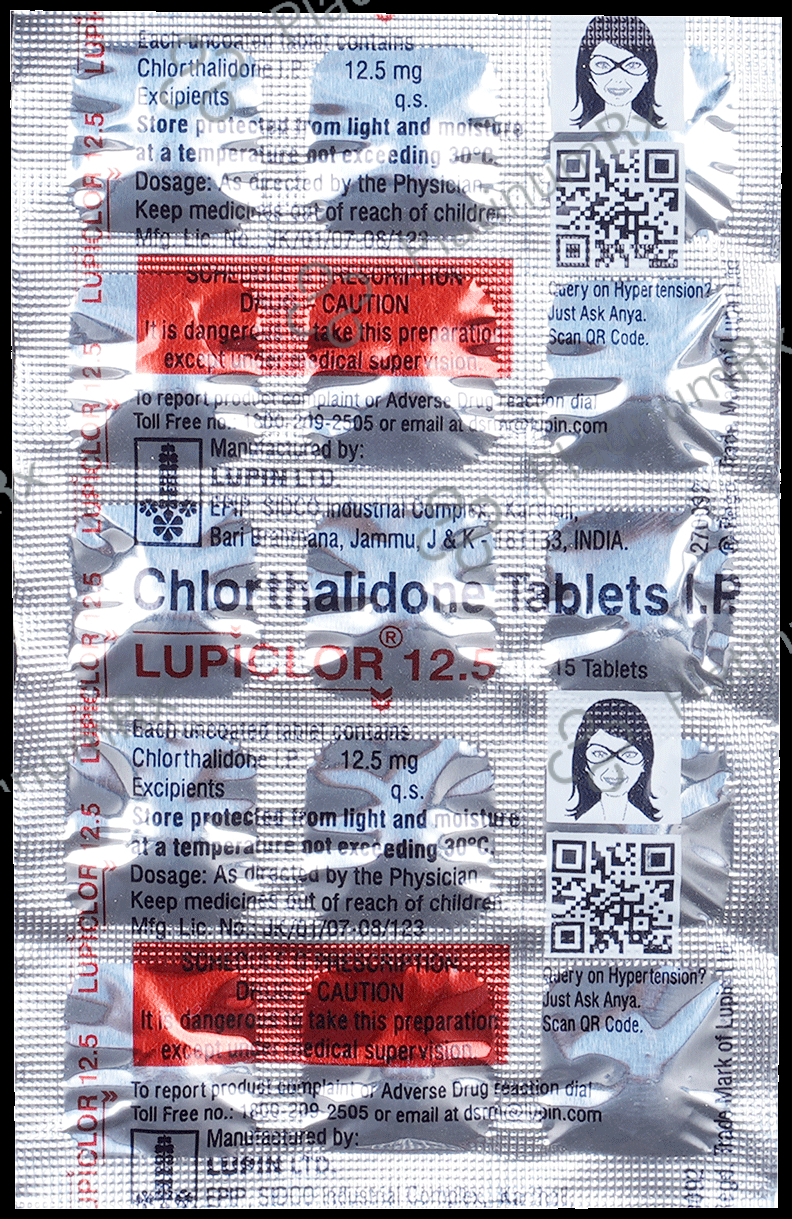 Lupiclor 12.5mg Tablet 15s