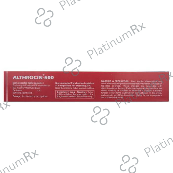 Althrocin 500mg Tablet 10s