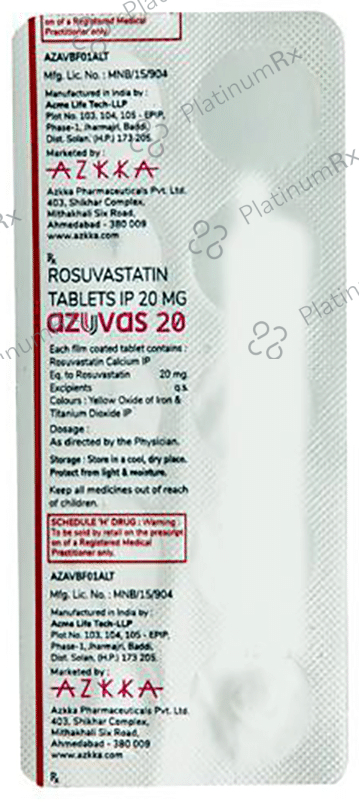 Azuvas 20 Tablet