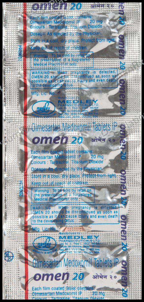 Omen 20mg Tablet 10s