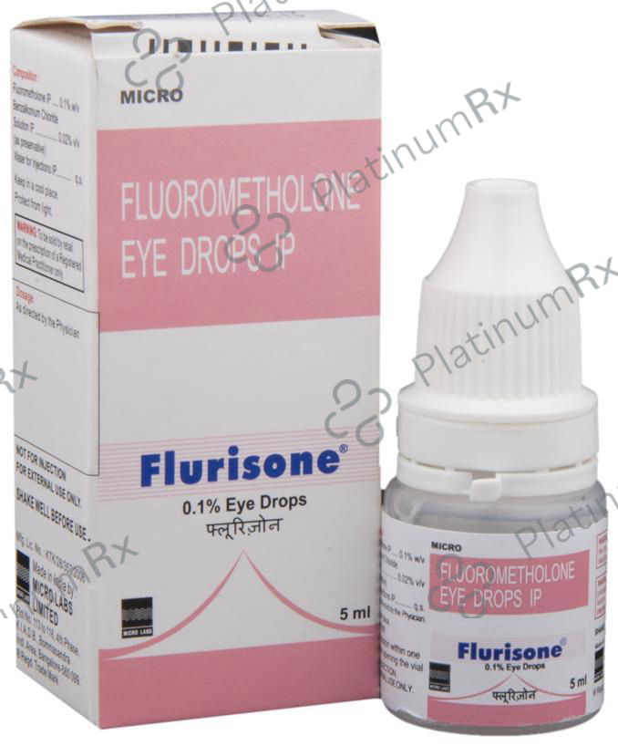 Flurisone 0.1% Eye Drop 5ml