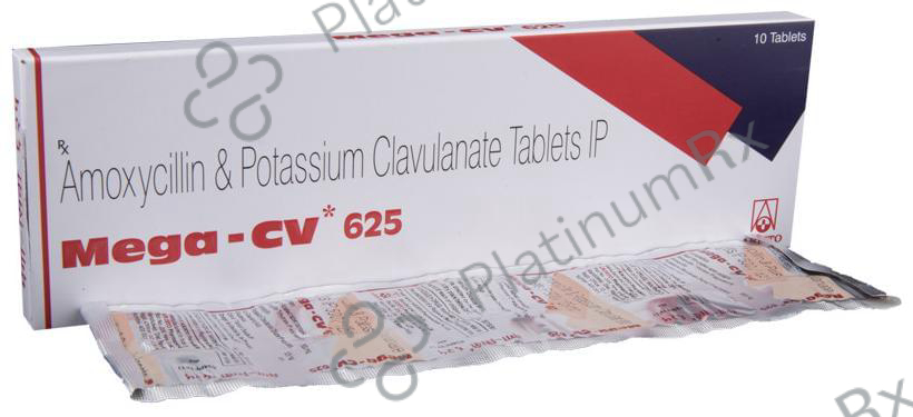 Mega CV 625mg Tablet 10s
