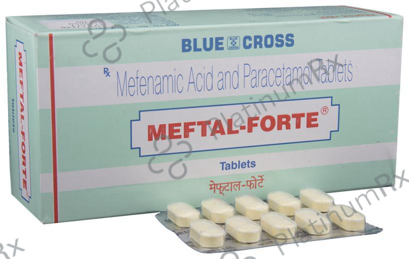 Meftal Forte 500/325mg Tablet 10s