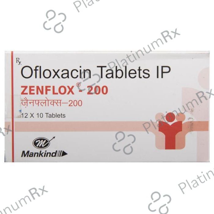 Zenflox 200mg Tablet 10s
