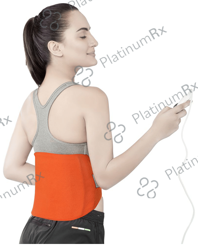 Vissco Active Orthopaedic Heating Belt Regular Orange
