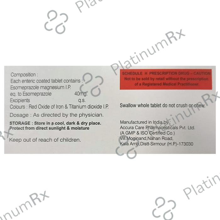 Essoma 40 Tablet