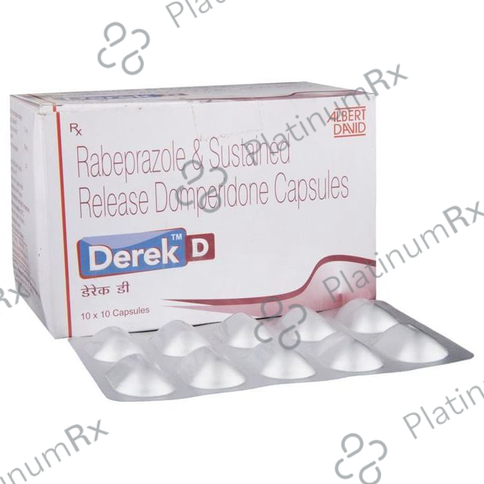 Derek D 30/20mg Capsule SR 10s
