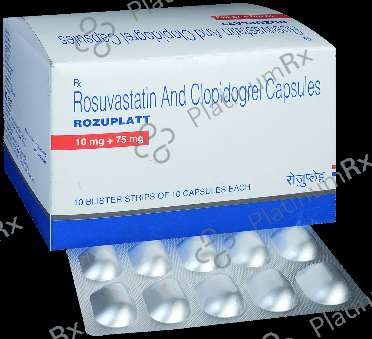 Rozuplatt 10mg/75mg Capsule