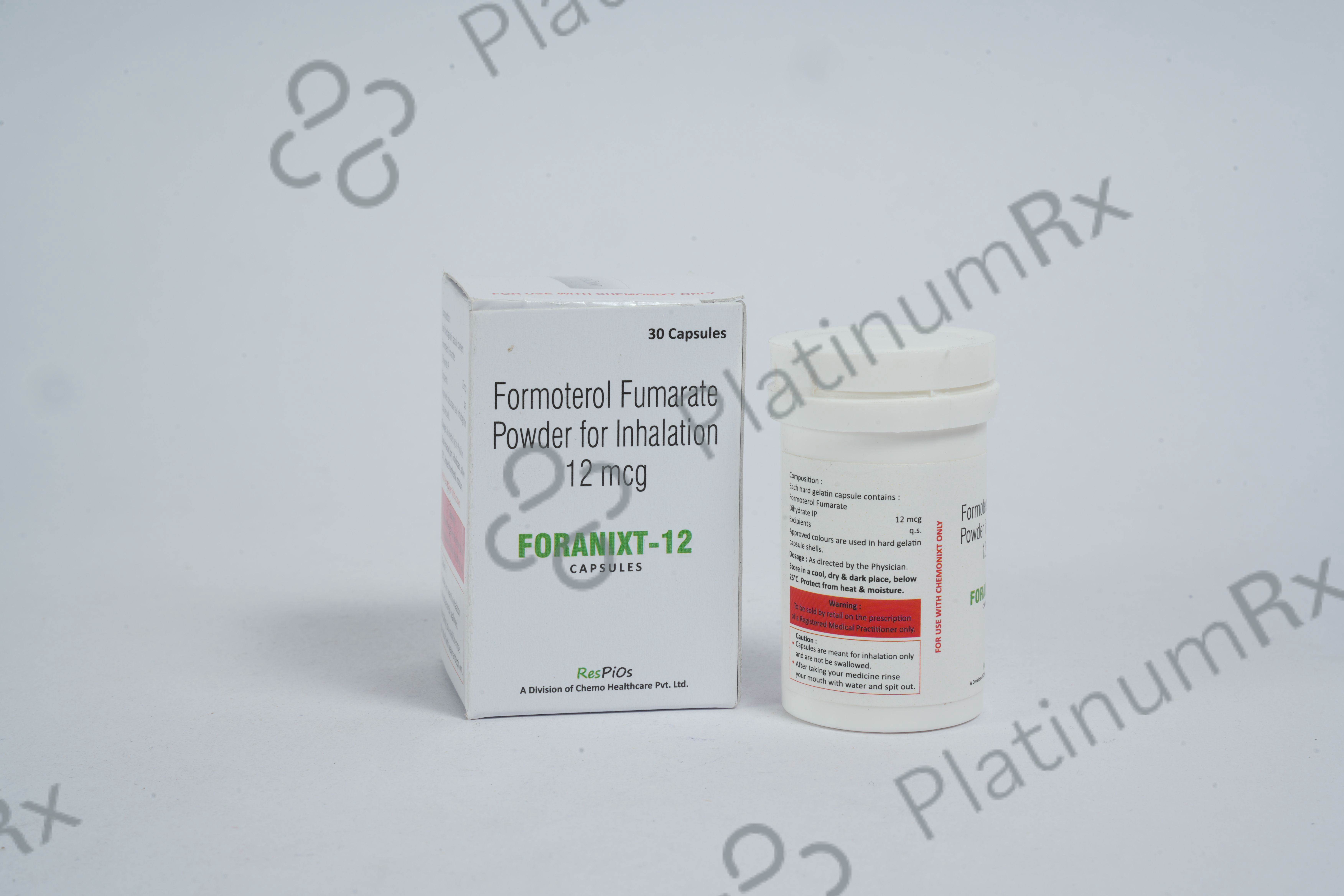 Foranixt 12mcg Capsule 30s