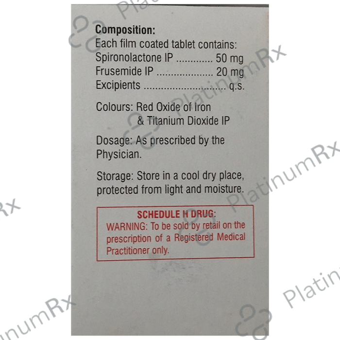 Spiromide 20/50mg Tablet 10s